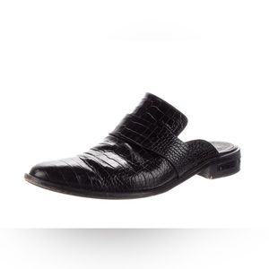 Freda Salvador Leather Mules size 7.5